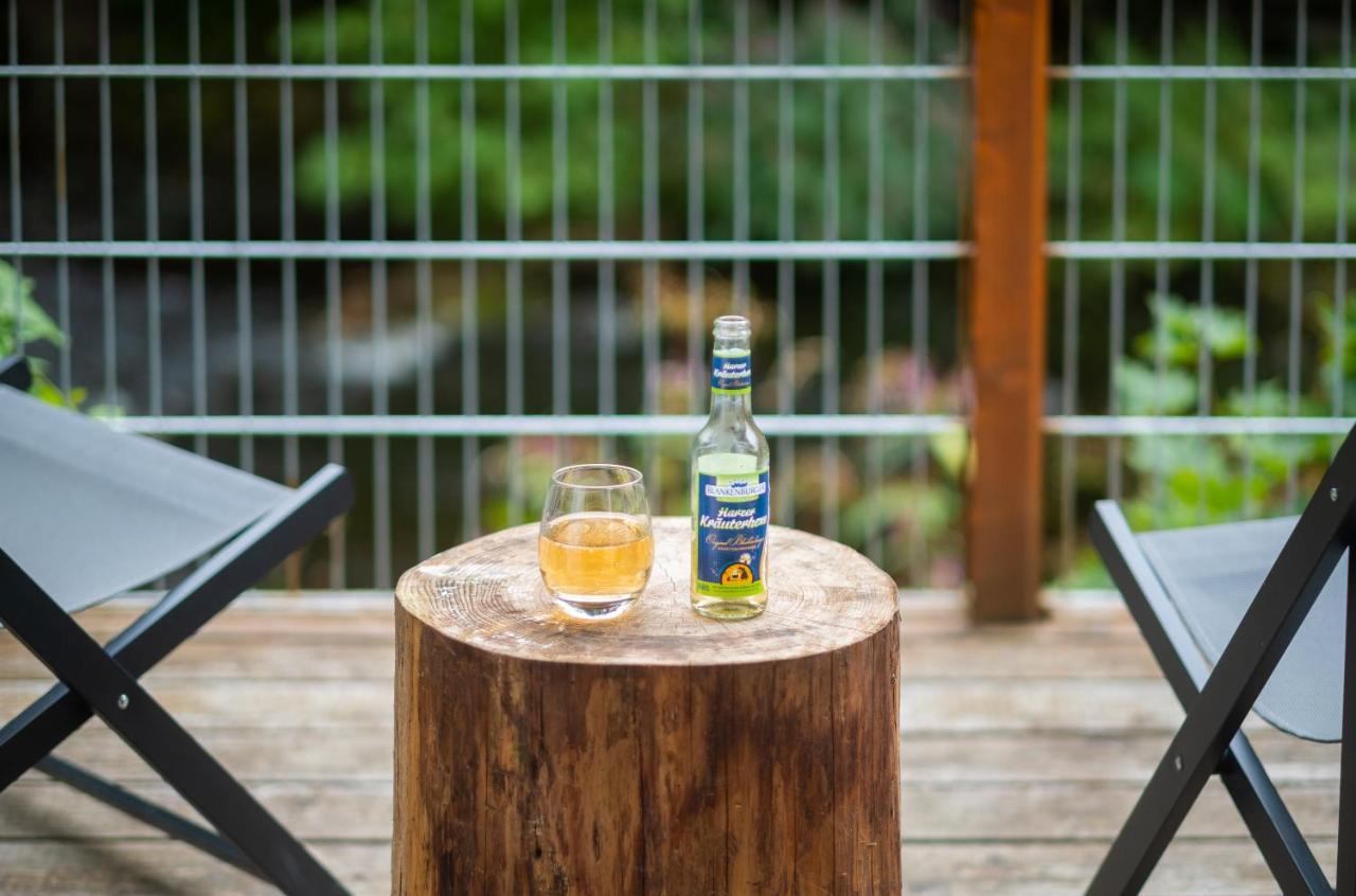 Bodetaler Basecamp Lodge - Bergsport- Und Naturerlebnishotel 뤼벨란트 외부 사진