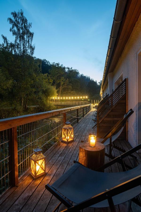 Bodetaler Basecamp Lodge - Bergsport- Und Naturerlebnishotel 뤼벨란트 외부 사진