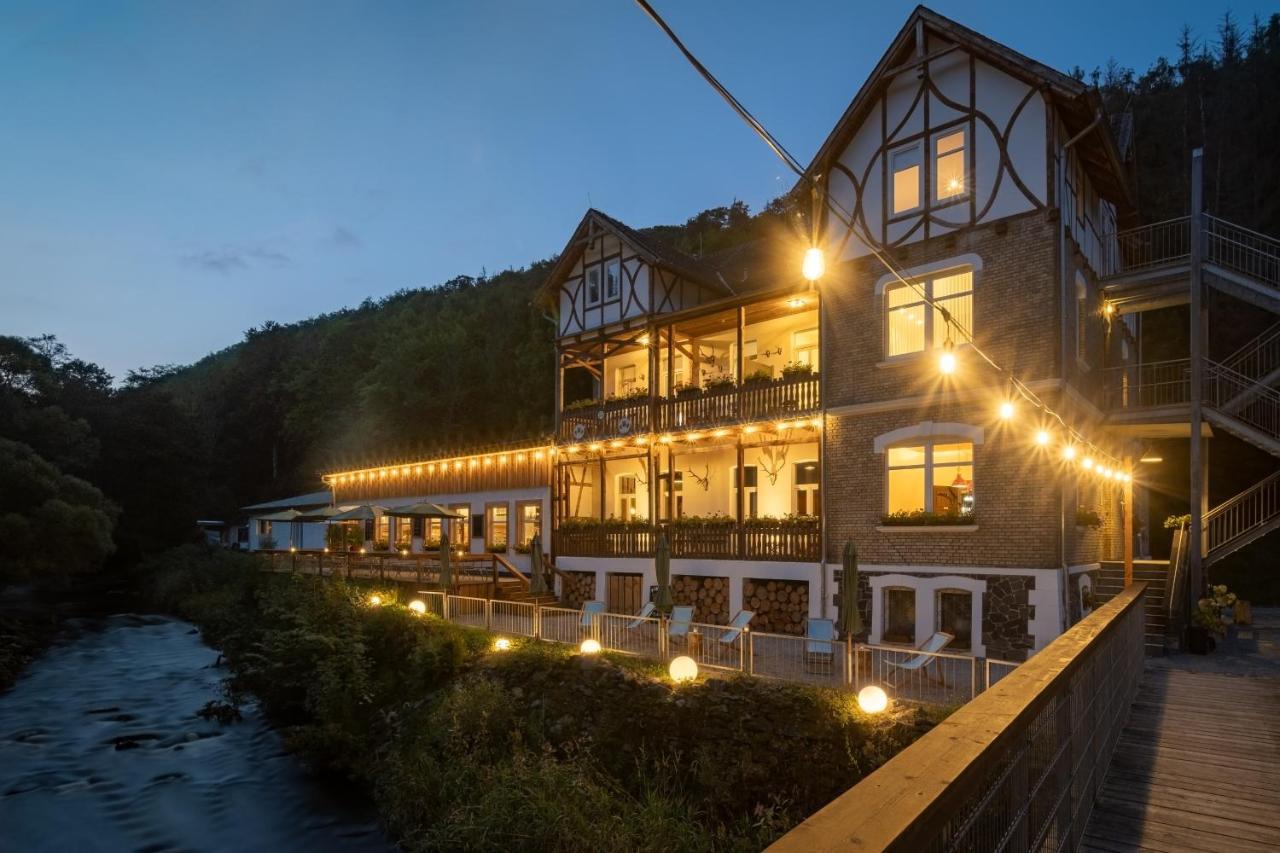 Bodetaler Basecamp Lodge - Bergsport- Und Naturerlebnishotel 뤼벨란트 외부 사진