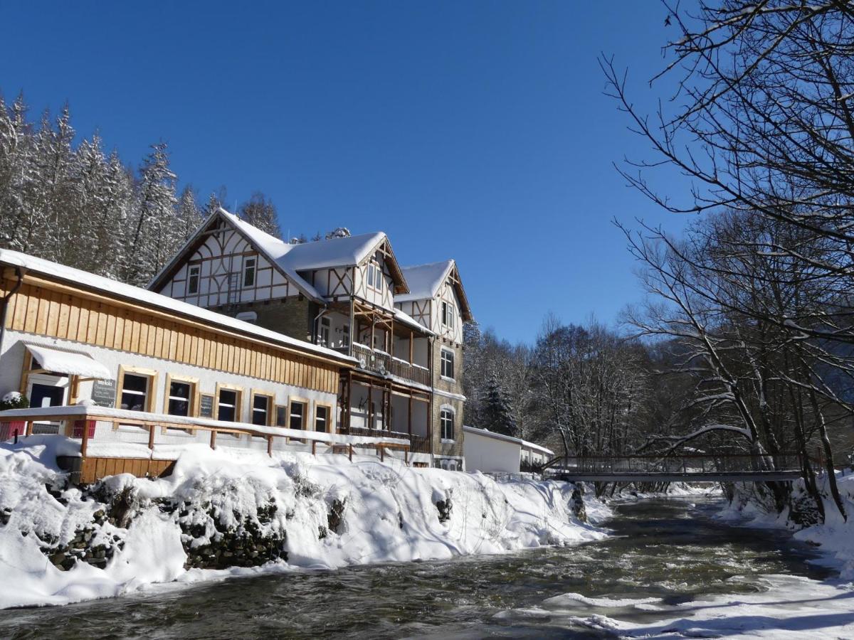 Bodetaler Basecamp Lodge - Bergsport- Und Naturerlebnishotel 뤼벨란트 외부 사진